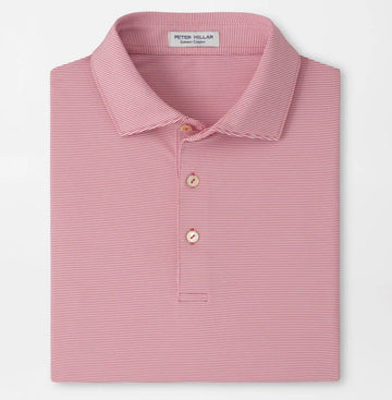 Jubilee Performance Jersey Polo in Chili Red by Peter Millar