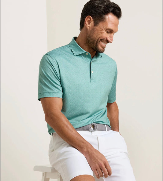 Dashwood Performance Jersey Polo in Snow Pea by Peter Millar