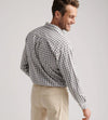 Lenox Crown Lite Cotton-Stretch Sport Shirt in Winter Ivory by Peter Millar