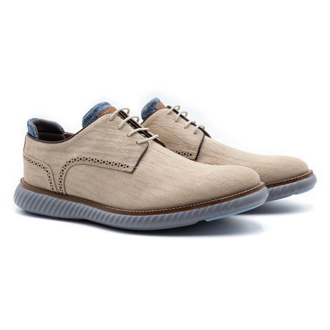Countryaire Suede Plain Toe in Bone by Martin Dingman