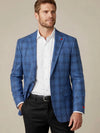 Loro Piana Wool & Cashmere Blend Plaid Sport Coat in Blue by TailoRed