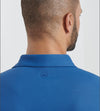 Lyons Performance Jersey Long-Sleeve Polo in Blue Haze by Peter Millar