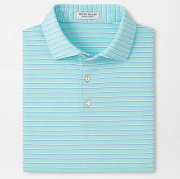 Dunnes Performance Jersey Polo in Clearwater by Peter Millar