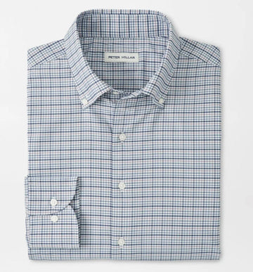 Leavenworth Performance Twill Sport Shirt in Blue Haze by Peter Millar