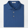 Pole Position Performance Jersey Polo in Windsor Blue by Peter Millar
