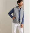 Fuse Hybrid Vest in Oslo Grey by Peter Millar