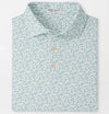 Cheers Performance Jersey Polo in White by Peter Millar