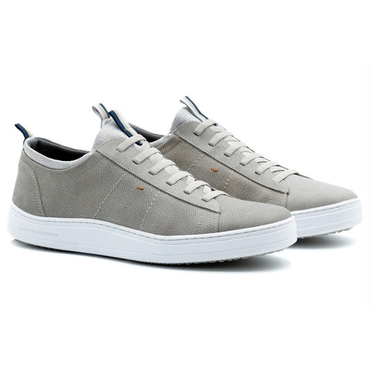 Cameron Nubuck Sneaker in Stone by Martin Dingman