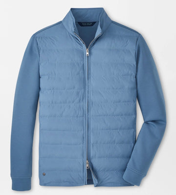 Winsome Hybrid Cardigan in Storm by Peter Millar