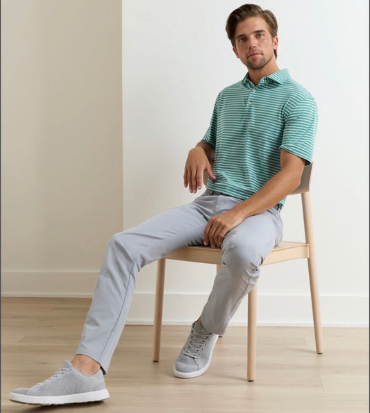 Ashford Performance Jersey Polo in Snow Pea by Peter Millar