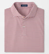 Tempo Performance Mesh Polo in Faded Scarlet by Peter Millar