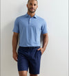 Jubilee Stripe Performance Polo in Windsor Blue/Bluebird by Peter Millar