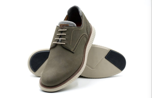 CountryAire Nubuck Plain Toe in Moss by Martin Dingman