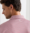 Tempo Performance Mesh Polo in Faded Scarlet by Peter Millar
