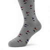 Jockey Mid Calf Socks in Grey by Dapper Classics
