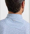 Casino Night Performance Jersey Polo in White by Peter Millar