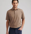 Solid Performance Jersey Polo in Poplar Brown by Peter Millar