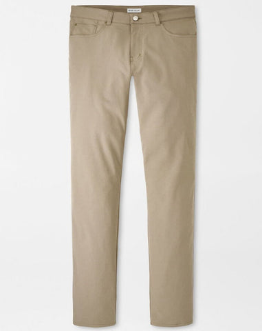 eb66 Performance Five-Pocket Pant in Dark Sand by Peter Millar