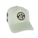 SEC Hat in White by Zephyr