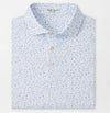 Nice Shot Performance Jersey Polo in White by Peter Millar