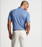 Drum Performance Jersey Polo in Astral Blue by Peter Millar