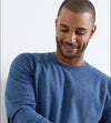 Crown Comfort Knit Crew in Windsor Blue by Peter Millar