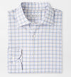 Lenox Crown Lite Cotton-Stretch Sport Shirt in White by Peter Millar