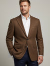 Wool, Silk & Cashmere Blend Sport Coat in Vicuna by Michael Kors