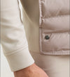 Winsome Hybrid Cardigan in Biscotti by Peter Millar