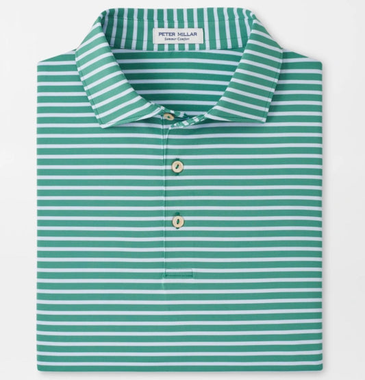 Ashford Performance Jersey Polo in Snow Pea by Peter Millar