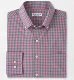 Murray Performance Poplin Sport Shirt in Rosewood by Peter Millar