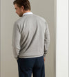 Crown Comfort Knit Crew in Light Grey by Peter Millar