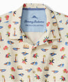 Wave Cruiser Surfer Silk Camp Shirt in Continental by Tommy Bahama
