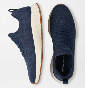Odeon Sneaker in Navy by Peter Millar