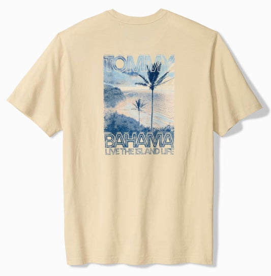 Magic Hour Graphic T-Shirt in Abalone by Tommy Bahama