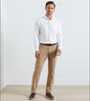 Crown Cotton Canvas Five-Pocket Pant in Khaki by Peter Millar