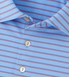 Dunnes Performance Jersey Polo in Cottage Blue by Peter Millar