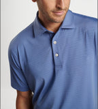 Hales Performance Jersey Polo in Mako Blue by Peter Millar