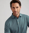 Dunnes Performance Jersey Polo in Nordic Pine by Peter Millar