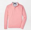 Stealth Performance Quarter-Zip in Pink Crepe by Peter Millar