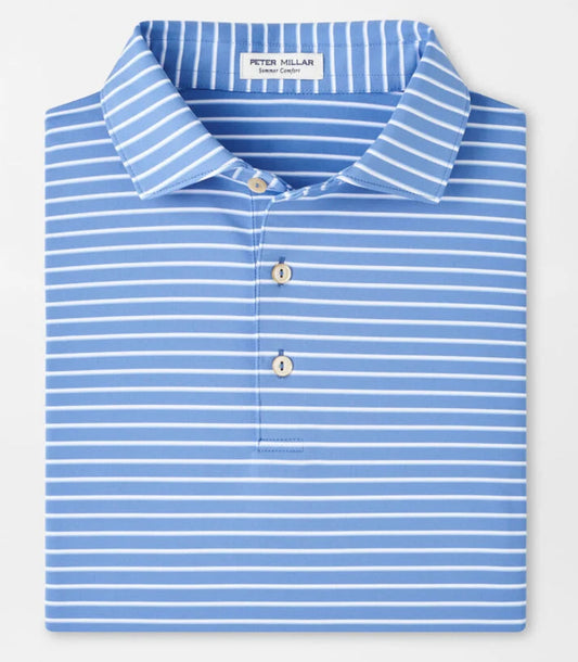 Dunnes Performance Jersey Polo in Evening Tide by Peter Millar