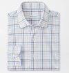 Warren Crown Lite Cotton-Stretch Sport Shirt in Navy by Peter Millar