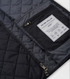 Essex Quilted Travel Vest in Black by Peter Millar