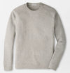 Crown Comfort Knit Crew in Light Grey by Peter Millar