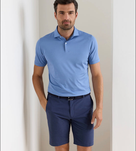 Treble Performance Jersey Polo in Dusk Blue by Peter Millar