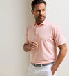 Jubilee Performance Jersey Polo in Summer Apricot by Peter Millar