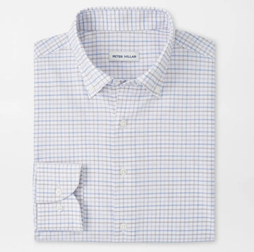 Rommel Performance Twill Sport Shirt in Cloudy Blue by Peter Millar