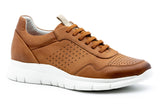 Luke Extra Light Glove Leather Sneakers in Tobacco by Martin Dingman