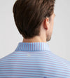 Dunnes Performance Jersey Polo in Cottage Blue by Peter Millar