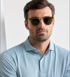 Tempo Performance Mesh Polo in Light Willow by Peter Millar